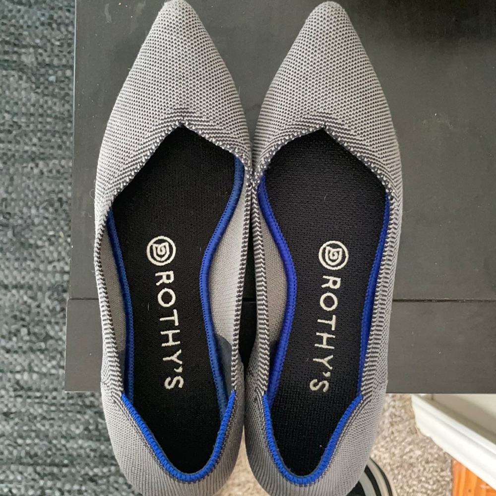 Gray Birdseye Rothys